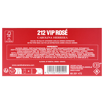 Carolina Herrera 212 VIP Rose by Carolina Herrera for Women 2 Pc Gift Set 2.7oz EDP Spray, 0.34oz EDP Spray 2 Pc Gift Set