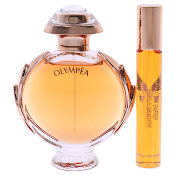 Paco Rabanne Olympea by Paco Rabanne for Women 2 Pc Gift Set 2.7oz EDP Spray, 0.68oz EDP Travel Spray 2 Pc Gift Set
