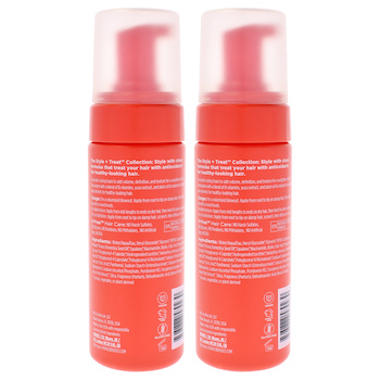 Briogeo Style Plus Treat Yuzu Plus Plum Oil Full Miracle Styling Foam by Briogeo for Unisex 5 oz Mousse Pack of 2 5 oz