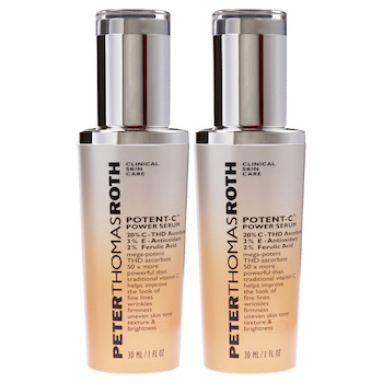 Peter Thomas Roth PotentC Power Serum by Peter Thomas Roth for Unisex 1 oz Serum Pack of 2 1 oz