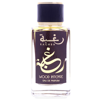 Lattafa Raghba Wood Intense by Lattafa for Unisex 3.4 oz EDP Spray 3.4 oz