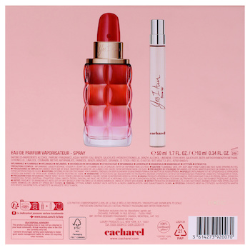 Cacharel Yes I Am Bloom Up by Cacharel for Women 2 Pc Gift Set 1.7oz EDP Spray, 0.34oz EDP Spray (Mini) 2 Pc Gift Set