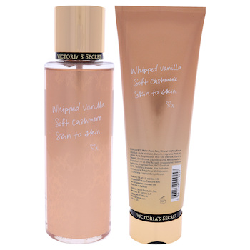 Victoria's Secret Bare Vanilla by Victorias Secret for Women 2 Pc Kit 8.4 oz Fragrance Mist, 8 oz Body Lotion 2 Pc Kit