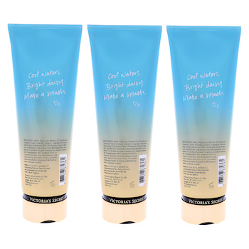 Victoria's Secret Aqua Kiss Fragrance Lotion by Victorias Secret for Women 8 oz Body Lotion Pack of 3 8 oz