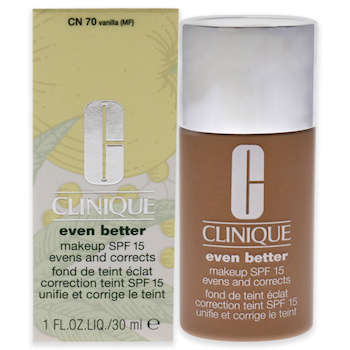 Clinique Even Better Makeup SPF 15 07 Vanilla (MFG) Dry To Combination Oily Skin by Clinique for Women 1 oz Foundation Fixed Size