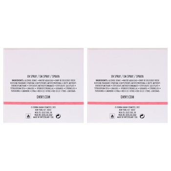 DKNY DKNY Be Delicious Fresh Blossom by Donna Karan for Women 1 oz EDP Spray Pack of 2 Fixed Size