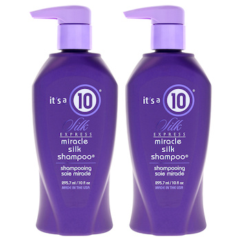 It's A 10 Silk Express Miracle Silk Shampoo by Its A 10 for Unisex 10 oz Shampoo Pack of 2 Fixed Size