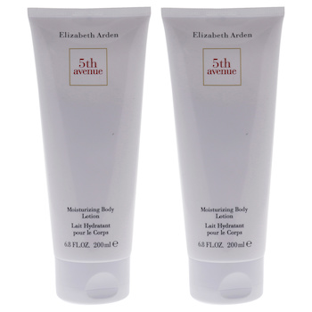 Elizabeth Arden 5th Avenue Moisturizing Body Lotion by Elizabeth Arden for Women 6.8 oz Body Lotion Pack of 2 Fixed Size