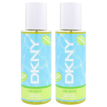 DKNY DKNY Be Delicious Pool Party Lime Mojito by Donna Karan for Women 8.4 oz Fragrance Mist Pack of 2 Fixed Size