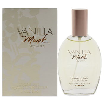 Coty Vanilla Musk by Coty for Women 1.7 oz Cologne Spray Fixed Size