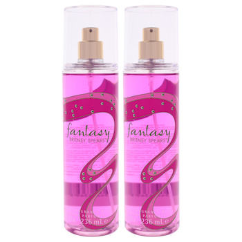 Britney Spears Fantasy by Britney Spears for Women 8 oz Fragrance Mist Pack of 2 Fixed Size