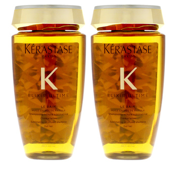 Kerastase Elixir Ultime Le Bain Shampoo by Kerastase for Unisex 8.5 oz Shampoo Pack of 2 8.5 oz