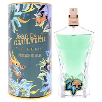 Jean Paul Gaultier Le Beau Paradise Garden by Jean Paul Gaultier for Men 2.5 oz EDP Spray 2.5 oz