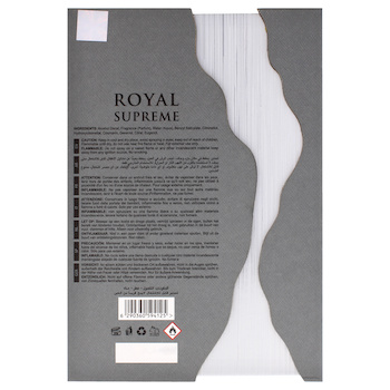 Lattafa Rave Royal Supreme Noble by Lattafa for Men 3.4 oz EDP Spray 3.4 oz