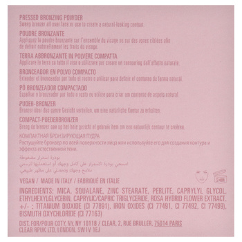 Kylie By Kylie Jenner Pressed Bronzing Powder 400 Tanned and Gorgeous by Kylie Cosmetics for Women 0.35 oz Bronzer 0.35 oz