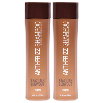 Brazilian Blowout Acai Anti Frizz Shampoo by Brazilian Blowout for Unisex 12 oz Shampoo Pack of 2 12 oz