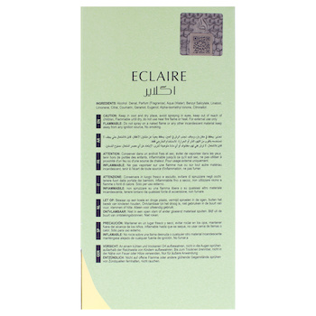 Lattafa Eclaire Pistache by Lattafa for Unisex 3.4 oz EDP Spray 3.4 oz