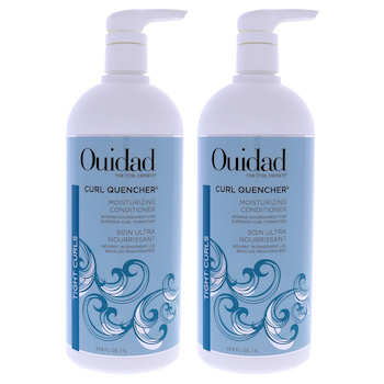 Ouidad Curl Quencher Moisturizing Conditioner by Ouidad for Unisex 33.8 oz Conditioner Pack of 2 33.8 oz