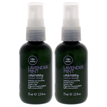 Paul Mitchell Tea Tree Conditioning LeaveIn Spray Lavender Mint by Paul Mitchell for Unisex 2.5 oz Hair Spray Pack of 2 2.5 oz