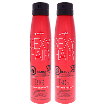 Sexy Hair Concepts Big Sexy Hair Weather Proof Hairspray by Sexy Hair for Unisex 5 oz Hair Spray Pack of 2 5 oz