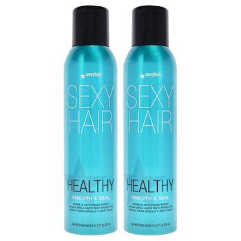 Sexy Hair Concepts Sexy Hair Healthy Smooth and Seal AntiFrizz Spray by Sexy Hair for Unisex 6 oz Hair Spray Pack of 2 6 oz