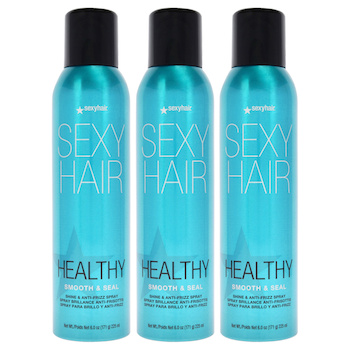 Sexy Hair Concepts Sexy Hair Healthy Smooth and Seal AntiFrizz Spray by Sexy Hair for Unisex 6 oz Hair Spray Pack of 3 6 oz