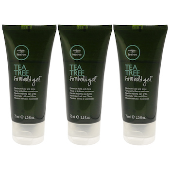 Paul Mitchell Tea Tree Firm Hold Gel by Paul Mitchell for Unisex 2.5 oz Gel Pack of 3 2.5 oz