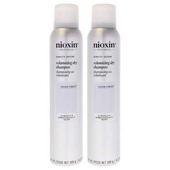 Nioxin Density Defend Volumizing Dry Shampoo by Nioxin for Unisex 4.2 oz Dry Shampoo Pack of 2 4.2 oz