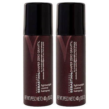 Sebastian Shaper Zero Gravity Hairspray by Sebastian for Unisex 1.5 oz Hair Spray Pack of 2 1.5 oz