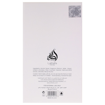 Lattafa Pride Ajwaa by Lattafa for Unisex 3.04 oz EDP Spray 3.04 oz