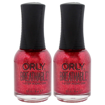 Orly Breathable Treatment Plus Color 20904 Stronger Than Ever by Orly for Women 0.6 oz Nail Polish Pack of 2 0.6 oz