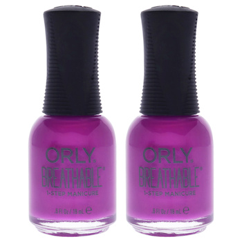 Orly Breathable Treatment Plus Color 20915 Give Me A Break by Orly for Women 0.6 oz Nail Polish Pack of 2 0.6 oz