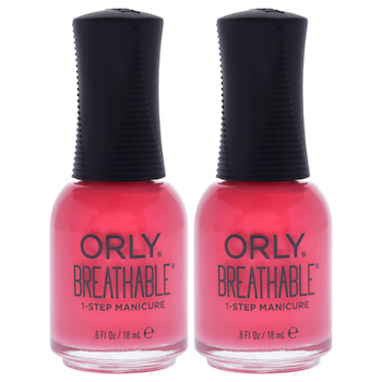 Orly Breathable Treatment Plus Color 20919 Nail Superfood by Orly for Women 0.6 oz Nail Polish Pack of 2 0.6 oz