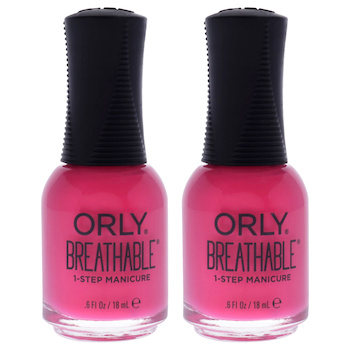 Orly Breathable Treatment Plus Color 20965 Pep In Your Step by Orly for Women 0.6 oz Nail Polish Pack of 2 0.6 oz