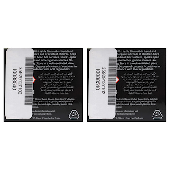 Hamilton Colour Me Black by Milton Lloyd for Men 3 oz EDP Spray Pack of 2 Fixed Size