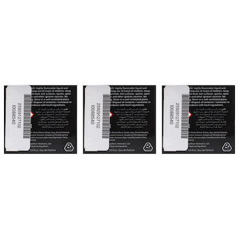 Hamilton Colour Me Black by Milton Lloyd for Men 3 oz EDP Spray Pack of 3 Fixed Size