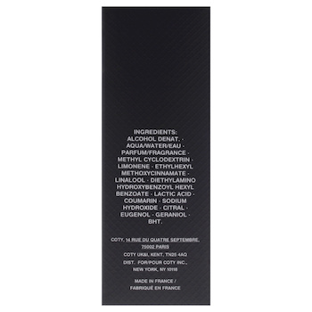 Lacoste Lacoste Eau De Lacoste L.12.12 Noir Intense by Lacoste for Men 3.3 oz EDT Spray Fixed Size