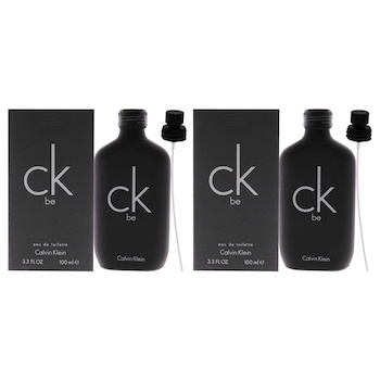 Calvin Klein CK Be by Calvin Klein for Unisex 3.4 oz EDT Spray Pack of 2 Fixed Size