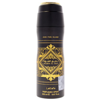 Lattafa Badee Al Oud Collection Oud For Glory by Lattafa for Unisex 6.67 oz Body Spray Fixed Size