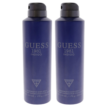 Guess Guess 1981 Indigo by Guess for Men 6 oz Body Spray Pack of 2 6 oz