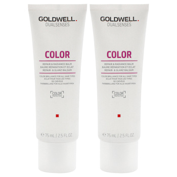 Goldwell Dualsenses Color Repair and Radiance Balm by Goldwell for Unisex 2.5 oz Balm Pack of 2 2.5 oz
