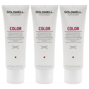 Goldwell Dualsenses Color Repair and Radiance Balm by Goldwell for Unisex 2.5 oz Balm Pack of 3 2.5 oz