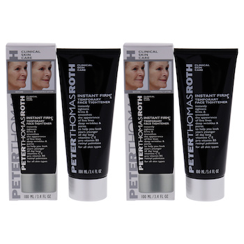 Peter Thomas Roth Instant Firmx Temporary Face Tightener by Peter Thomas Roth for Unisex 3.4 oz Cream Pack of 2 3.4 oz