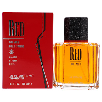 Giorgio Beverly Hills Red by Giorgio Beverly Hills for Men 3.4 oz EDT Spray Fixed Size