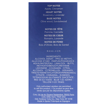 Hugo Boss Boss Bottled Infinite by Hugo Boss for Men 1.6 oz EDP Spray 1.6 oz