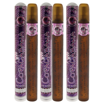 Cuba Cuba Brazil Copacabana by Cuba for Women 1.17 oz EDP Spray Pack of 3 1.17 oz