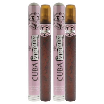 Cuba Victory by Cuba for Women 1.17 oz EDP Spray Pack of 2 1.17 oz
