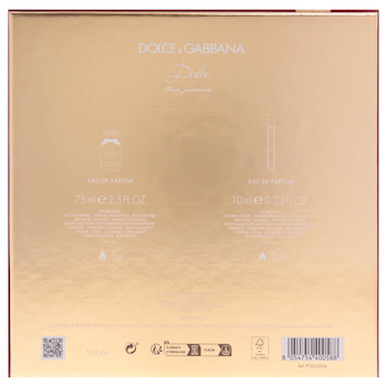 Dolce & Gabbana Dolce Blue Jasmine by Dolce and Gabbana for Women 2 Pc Gift Set 2.5oz EDP Spray, 0.33oz EDP Spray (Mini) 2 Pc Gift Set