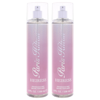 Paris Hilton Heiress by Paris Hilton for Women 8 oz Body Mist Pack of 2 8 oz