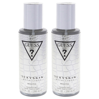 Guess Guess Sexy Skin Metallique Mojito by Guess for Women 8.4 oz Fragrance Mist Pack of 2 8.4 oz
